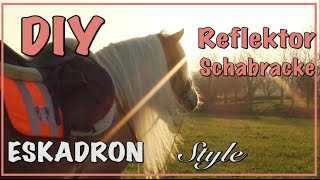 DIY Reflektor Schabracke im ESKADRON Style ✮✮✮✮✮ Tutorial [upl. by Esertal564]