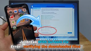 Jailbreak With 3uTools Fix Error “verifying the downloaded files” [upl. by Ielirol]