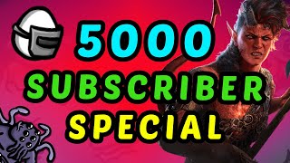 5000 Subscriber Celebration  BG3 Honour Mode Warlock [upl. by Davide151]