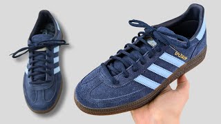 HOW TO LACE ADIDAS SPEZIAL STANDARD WAY [upl. by Einohpets]