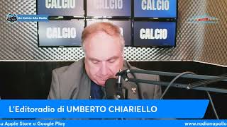 LEDITORIALE DI UMBERTO CHIARIELLO 1311 quotLa SCONFITTA contro lEMPOLI ha interrotto unAGONIAquot [upl. by Willa]