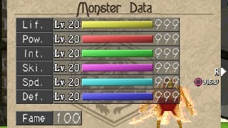 Monster Rancher 2 Training Phoenix to Max Stats [upl. by Eben]