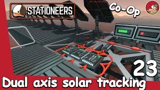 Dual Axis Solar Tracking  Stationeers Coop Gameplay  Mars  Lets Play  23 [upl. by Anitnerolf]