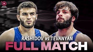 TEVANYAN ARM vs RASHIDOV AIN  2024 Seniors European Championships  Quarter Final  FS 65Kg [upl. by Nosreme]