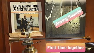 DIY Tonearm  Louis Armstrong and Duke Ellington for first time together [upl. by Samy]