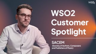 SACEM WSO2 Customer Spotlight [upl. by Hutton]