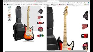 Bullfighter D120 HSS Strat Style Guitar Deal [upl. by Yoreel]