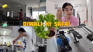 DIWALI HOME Cleaning😍 He is so upset😅 AKANCHA SHARMA diwali2024 cleaning trending [upl. by Yennep]