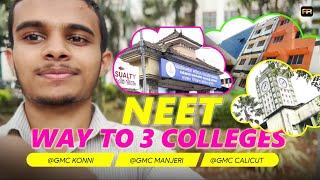 ഒരാഴ്ച്ചക്കകം From NEET to 3 Colleges MBBS Limited Experience💖 One after another⚡ [upl. by Drexler]