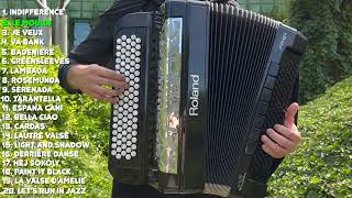 BEST ACCORDION MUSIC BY ACCORDIONMAN 1 HOUR [upl. by Anerual430]