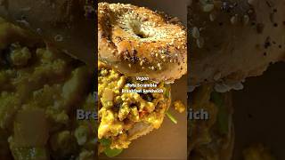 Vegan Breakfast Bagel 🥯 breakfast vegan [upl. by Tades223]