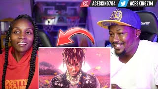 COUPLE REACTS To Juice WRLD amp The Weeknd  Smile Official Video [upl. by Eimerej]