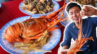 ĂN TÔM HÙM ỐC LẠ HẢI SẢN ở đầm Ô Loan Du lịch Phú Yên Seafood in VietNam [upl. by Humpage]