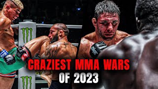 5 MustWatch MMA Brawls Of 2023 😤🔥 [upl. by Eellah450]