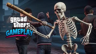 GTA 5 Skelten Funny Game Play gta gta5spidermanfunnyjump mobalegends5v5 [upl. by Larimor]