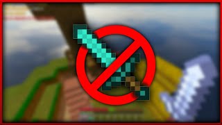 No Sword Challenge in Skywars Hyperlands [upl. by Wyne]