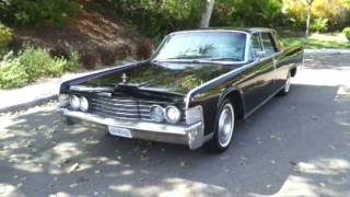 1965 Lincoln Continental with tuxedo interior [upl. by Dnalerb]