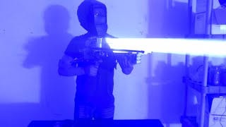 My Homebuilt 200W LASER BAZOOKA [upl. by Hnilym]