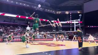 USC vs Concordia NCAA Men’s Volleyball 41523 [upl. by Labotsirhc]