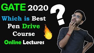 GATE 2020  Which is Best Pen Drive Course Online Lecture Series  My Honest Opinion [upl. by Adelaide872]