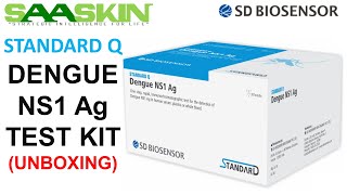 STANDARD Q Dengue NS1 Ag Test Kit  UNBOXING [upl. by Persis262]