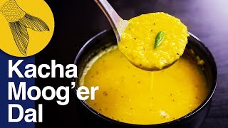 Kacha Moong Dal Recipe—Quick amp Easy Bengali Dal Recipe for the Hot Summers [upl. by Laurance]