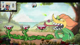 Cuphead  CoOp with Fentewt  Part 2 [upl. by Sausa]