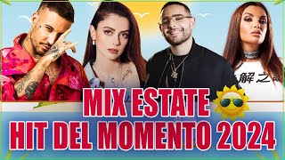 PLAYLIST CANZONI DEL MOMENTO 2024  HIT DEL MOMENTTO 2024  BLANCO ANNALISA MAHMOOD GHALI [upl. by Yazbak]