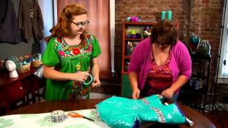 How To Create a Duct Tape Dress Form for Crochet Projects with Marly Bird [upl. by Llehsem]