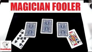 A Magician Fooler Card Trick Performance and Tutorial [upl. by Aissenav686]