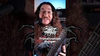 Darkthrone  Transilvanian Hunger guitar metal blackmetal [upl. by Ikkaj]