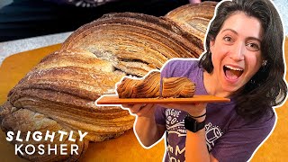 Tess Attempts To Make Babka For The Very First Time  Slightly Kosher [upl. by Norok]