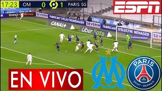 PSG Vs Olympique de Marsella En Vivo 🔴Donde Ver Marsella Vs PSG En Vivo✅ Partido Messi PSG [upl. by Nylleoj]