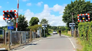 4K Faulty Alarms at Winchelsea Level Crossing East Sussex [upl. by Ethbinium572]