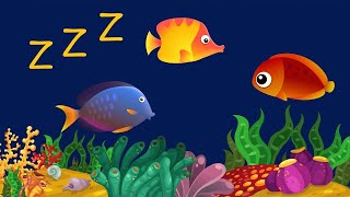 Baby Lullaby Soothing fishes Calming Undersea Animation Aquarium 🐟 💤 [upl. by Ateiluj]