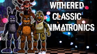 FNAF  Speed Edit Making Fixed All FNaF Animatronics FNaF1FNaF World [upl. by Atinus520]