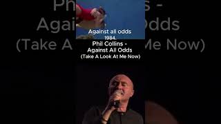 Phil Collins  Against All Odds Take a Look at Me Now1984 80smusic [upl. by Bonnie]