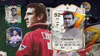 ¿ROTÍSIMO o GRÚA CANTONA 92 ICONO GOLAZO REVIEW  EA FC 24 ULTIMATE TEAM [upl. by Neahs]