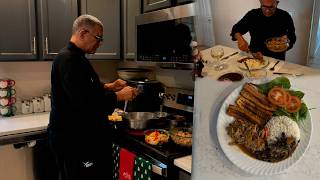 Ropa Vieja de pavo al horno en el Sazon de Reynoso en USA [upl. by Ayoral]