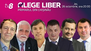 Dezbateri electorale „Alege liber” la TV8 cu Mariana Rață Chișinău 26102023 [upl. by Adnerol986]