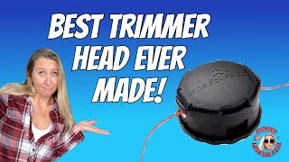 The BEST TRIMMER HEAD ever made How to install a Universal Speed Feed on most any trimmer [upl. by Anastasie]