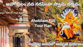 Ahobilam Full Tour Plan A Complete Guide to the Narasimha Swamy Temples amp Trekking Adventure [upl. by Ardnama]