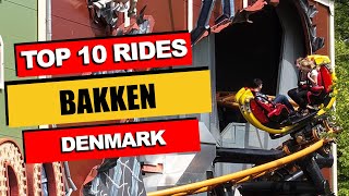 Top 10 BEST Rides at Bakken 2023  Klampenborg Denmark [upl. by Darum656]