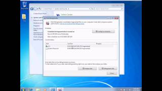 Windows 7 disk defragmenter [upl. by Shanta924]