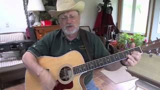 1304  Mercury Blues  Alan Jackson cover with guitar chords and lyrics [upl. by Lehcear]