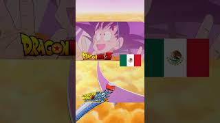 latino vs castellano doblaje dragonball goku [upl. by Buffo561]