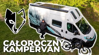 Jak zbudowałem CAŁOROCZNY kampervan 🏕️ campervan dla aktywnych 🚵🏃🥾 [upl. by Pedaias]