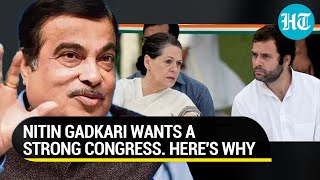 Dont abandon Why Gadkari wants Congress leaders to stick to their ideology [upl. by Ttoille387]