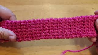 How to crochet a thermal stitch bag straphandle  TOTAL GAME CHANGER [upl. by Nalak]