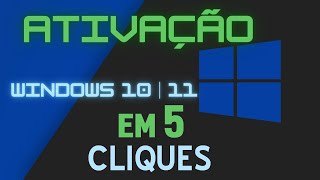 Como ATIVAR o Windows em 5 cliques DE GRAÇA SEM ATIVADOR SEM CRACK SEM NADA [upl. by Eedebez767]